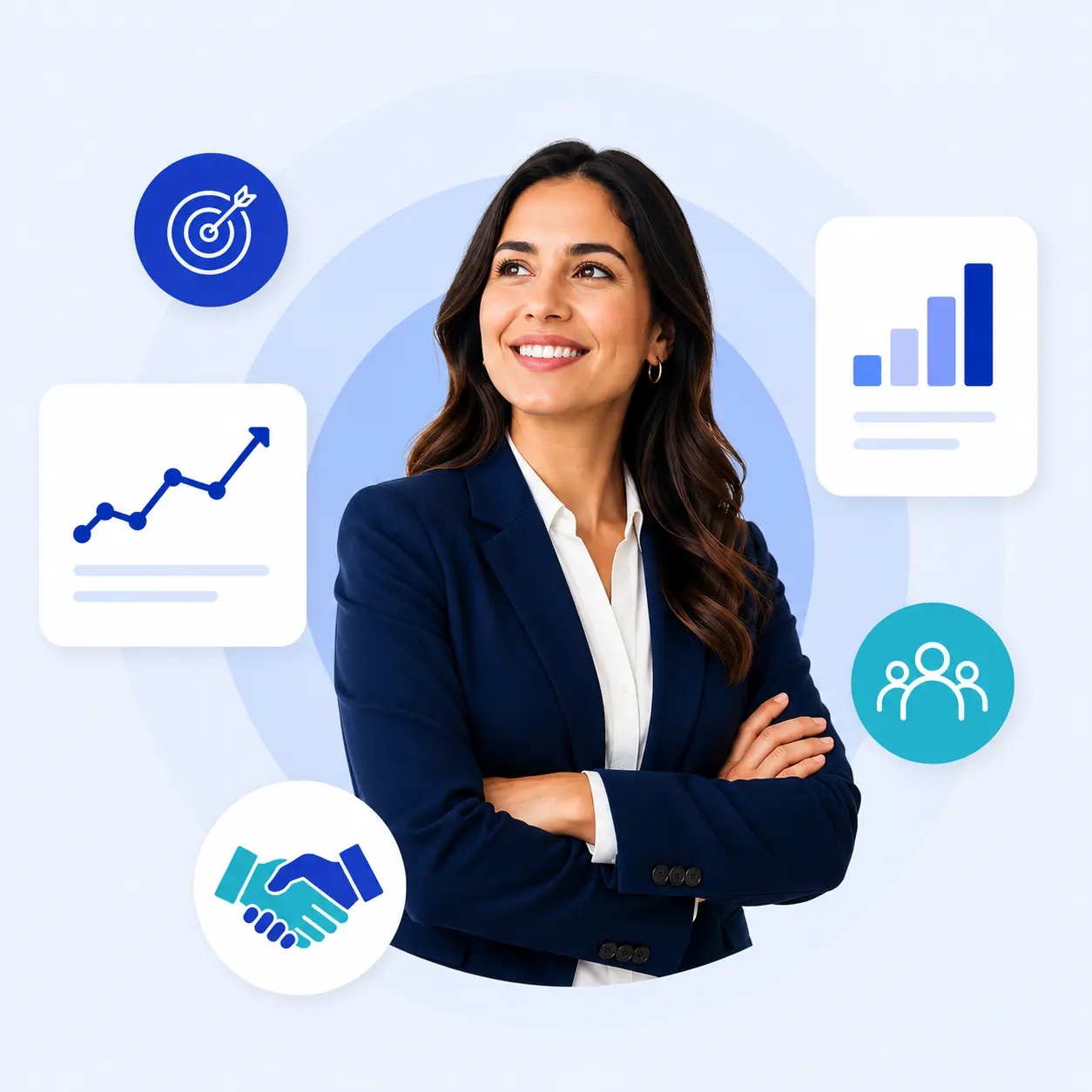 Profesional analizando resultados de evaluación clínica