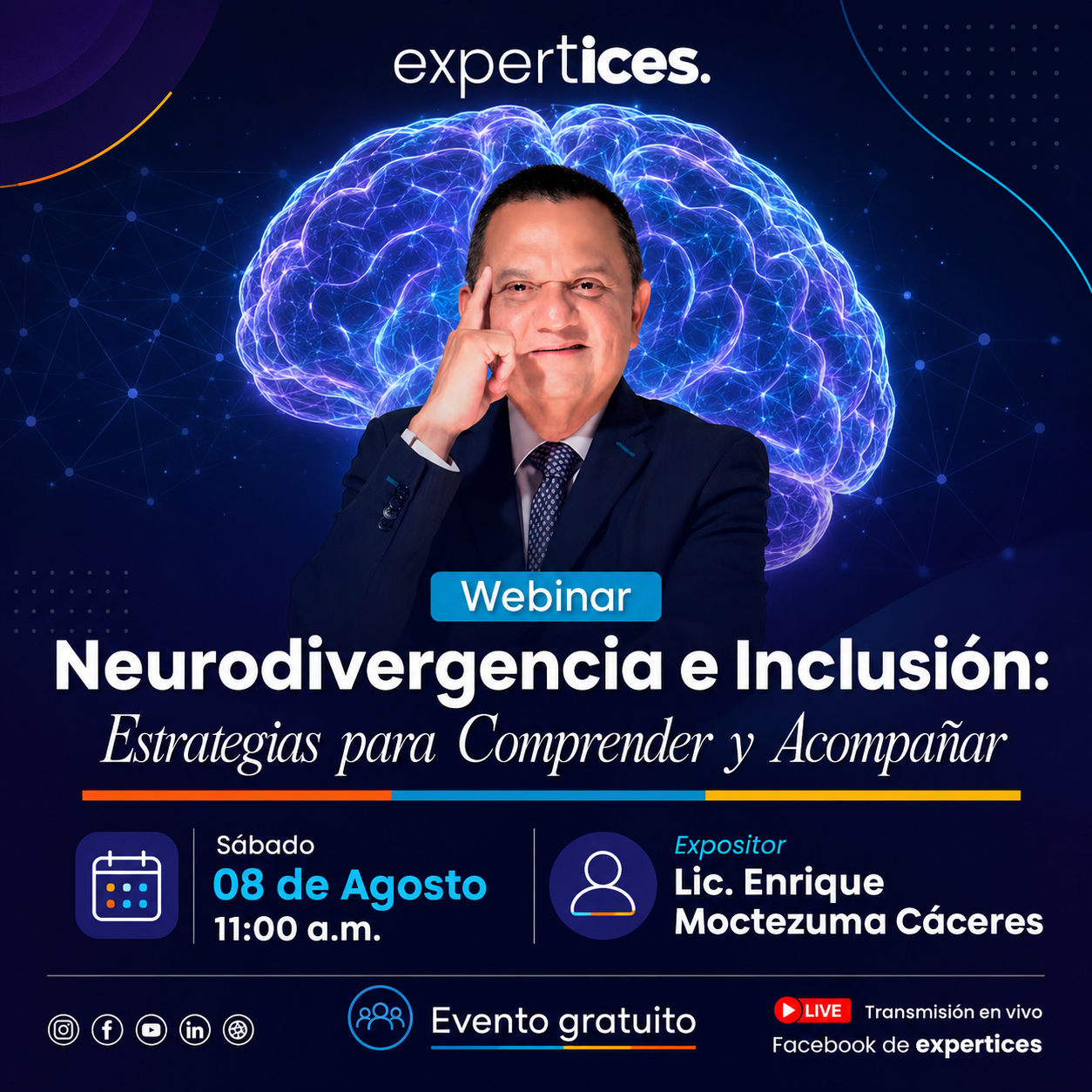 Webinar Neurodivergencia e Inclusión: Estrategias para Comprender y Acompañar
