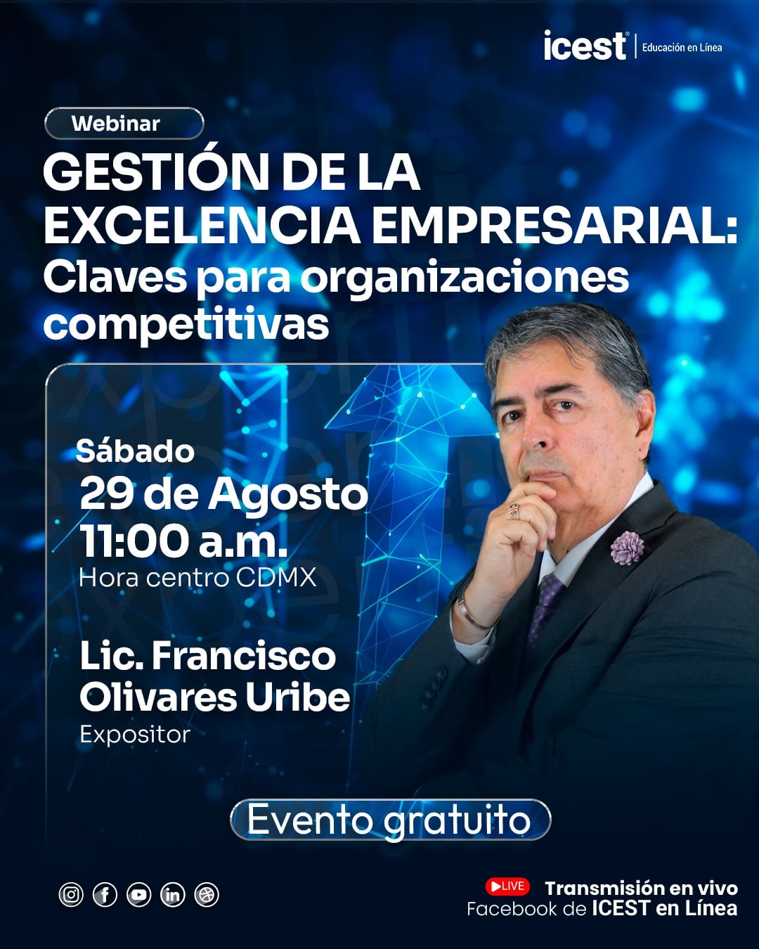 Webinar Gestión de la Excelencia Empresarial: Claves para organizaciones competitivas
